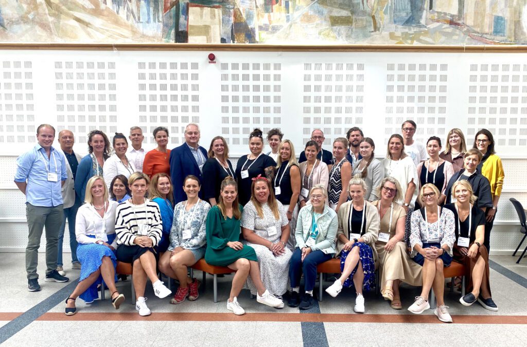 Gruppbild barcamp 2022